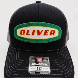 Oliver Black And Gray Richardson 112 Snap Back Hat Cap